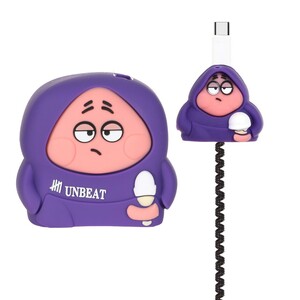 ست سیلیکونی عروسکی محافظ کابل و شارژر شیائومی 120 وات - طرح 58