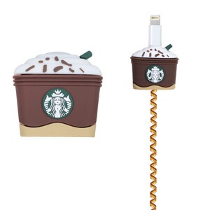 ست سیلیکونی عروسکی محافظ کابل و شارژر اپل 20 وات - طرح 9