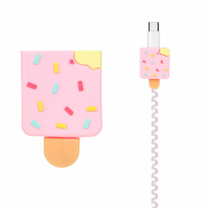 ست سیلیکونی عروسکی محافظ کابل و شارژر شیائومی 33 وات - طرح 22