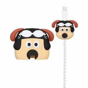 ست سیلیکونی عروسکی محافظ کابل و شارژر سامسونگ 25 وات 3 پین - طرح 7