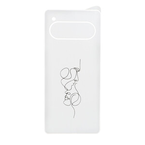 برچسب محافظ سرامیکی پشت گوشی طرح دار Daria bond 2 - کد 62