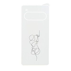 برچسب محافظ سرامیکی پشت گوشی طرح دار Daria bond 2 lite - کد 107