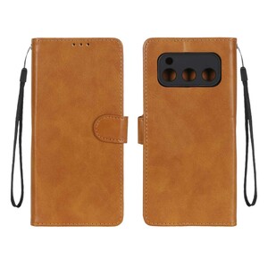 کیف موبایل مگنتی درجه یک MNC مدل Daria Bond - قهوه ای روشن