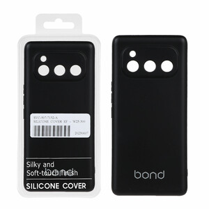 قاب نیو سیلیکون محافظ لنزدار Daria Bond - RFF - مشکی (پک دار)