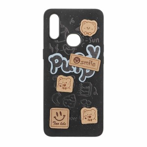 قاب طرح جیر عروسک نمدی برجسته Samsung Galaxy A10s - کد 68