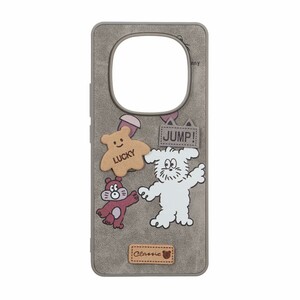 قاب طرح جیر عروسک نمدی برجسته Xiaomi Redmi Note 14 Pro 4G - کد 72