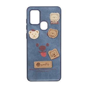 قاب طرح جیر عروسک نمدی برجسته Samsung Galaxy A21s - کد 81