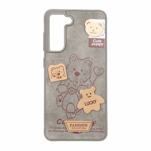 قاب طرح جیر عروسک نمدی برجسته Samsung Galaxy S21 FE - کد 132