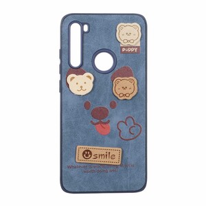 قاب طرح جیر عروسک نمدی برجسته Xiaomi Redmi Note 8 - کد 316