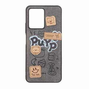 قاب طرح جیر عروسک نمدی برجسته Xiaomi Redmi Note 12 4G - کد 348