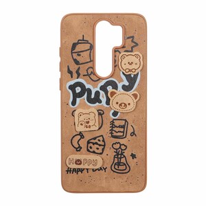 قاب طرح جیر عروسک نمدی برجسته Xiaomi Redmi Note 8 Pro - کد 391