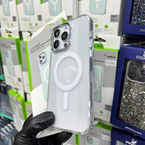 قاب belkin شفاف Magsafe مدل Samsung Galaxy S21 Ultra (پک دار)