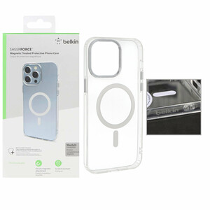 قاب belkin شفاف Magsafe مدل Apple iPhone 14 Pro Max (پک دار)