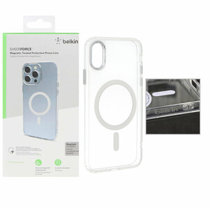 قاب belkin شفاف Magsafe مدل Apple iPhone X / iPhone XS (پک دار)