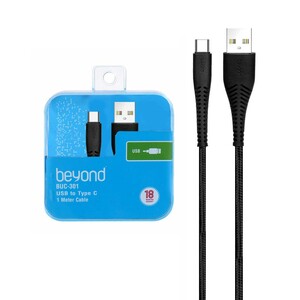 کابل شارژ beyond Type-C مدل BUC-301 - مشکی