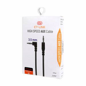کابل صدا کنفی ET-LINK AUX مدل ETL007 - مشکی