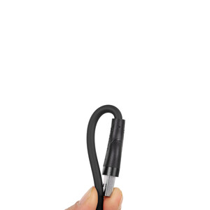 کابل شارژ 1.1 متری فست Shoosh Type-C مدل +SH140C - مشکی - SMO