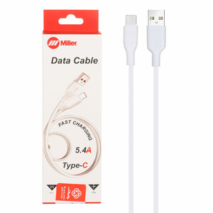 کابل شارژ فست Miller Type-C مدل CA-1127 - سفید (گارانتی پارتیان پایا)