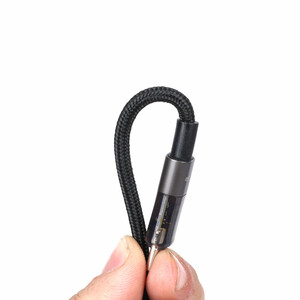 کابل شارژ فست 1.2 متری Tranyoo Type-C to Lightning مدل CL-1 - مشکی