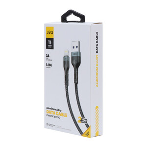 کابل شارژ 1.5 متری فست آیفون JBQ مدل CA-730 - مشکی (گارانتی یکساله رصاصی)