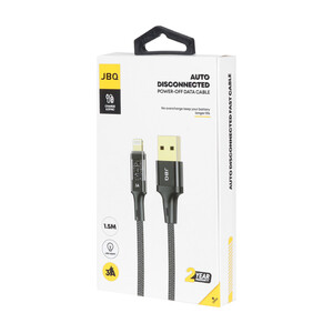 کابل شارژ 1.5 متری فست آیفون JBQ مدل CA-728 - مشکی (گارانتی یکساله رصاصی)