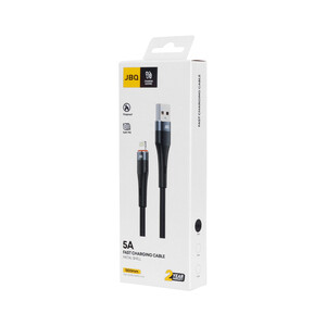 کابل شارژ 1.5 متری فست آیفون JBQ مدل CA-510 - مشکی (گارانتی یکساله رصاصی)
