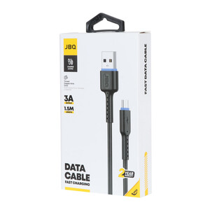 کابل شارژ 1.5 متری فست JBQ Type-C مدل CA-732 - مشکی (گارانتی یکساله رصاصی)