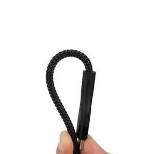 کابل شارژ PD و فست 2 متری Mossco Type-C To Lightning مدل IC-28PD 35W - مشکی