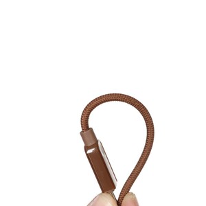 کابل شارژ فست Koluman Type-C to Lightning مدل KD-79 30W - قهوه ای (گارانتی یکساله PMC)