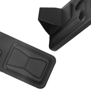 قاب چرمی Magsafe جاکارتی استندشو مگنتی Samsung Galaxy A17 / A26 - سرمه ای (پک دار) - MPS