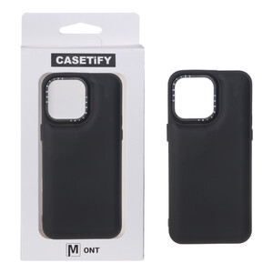 قاب casetify پافر ساده Apple iPhone 15 Pro Max - مشکی (پک دار)