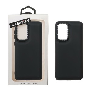 قاب casetify پافر ساده Samsung Galaxy A33 - مشکی (پک دار)