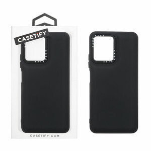 قاب casetify پافر ساده Xiaomi Redmi Note 12 5G / Poco X5 5G - مشکی (پک دار)