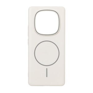 قاب پشت سخت MagSafe مدل Xiaomi Redmi Note 14 Pro 4G - کرم