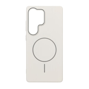 قاب پشت سخت MagSafe مدل Samsung Galaxy S25 Ultra - کرم