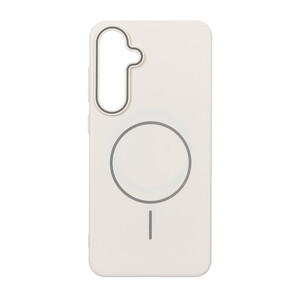 قاب پشت سخت MagSafe مدل Samsung Galaxy S24 FE - کرم