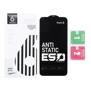 محافظ صفحه نمایش شیشه ای Full Cover ESD Anti Static - Super 6 OG مدل Samsung Galaxy A35 / A55 (پک دار)