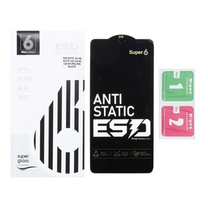 محافظ صفحه نمایش شیشه ای Full Cover ESD Anti Static - Super 6 OG مدل Samsung Galaxy A31 / A32 4G / A33 5G / A22 4G  (پک دار)