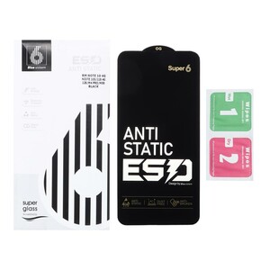 محافظ صفحه نمایش شیشه ای Full Cover ESD Anti Static - Super 6 OG مدل Samsung Galaxy S25 FE / S24 FE / A56 / A36 (پک دار)
