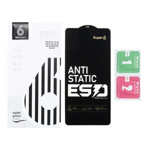 محافظ صفحه نمایش شیشه ای Full Cover ESD Anti Static - Super 6 OG مدل Samsung Galaxy A71 / A72 / A73 / Note 12 Pro 5G / Note 12 Pro Plus  (پک دار)