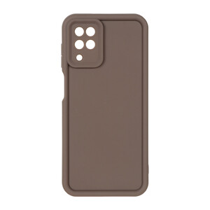 قاب Solid Case مدل Samsung Galaxy A12 / M12 / F12 - قهوه ای