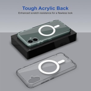 قاب اورجینال Space شفاف Magsafe مدل Samsung Galaxy A07