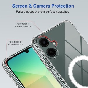 قاب اورجینال Space شفاف Magsafe مدل Samsung Galaxy A07