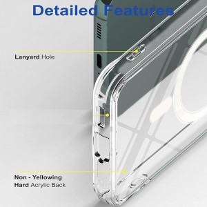 قاب اورجینال Space شفاف Magsafe مدل Samsung Galaxy A07