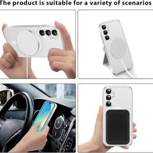 قاب اورجینال Space شفاف Magsafe مدل Samsung Galaxy A07