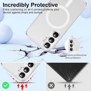 قاب اورجینال Space شفاف Magsafe مدل Samsung Galaxy A07