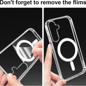 قاب اورجینال Space شفاف Magsafe مدل Samsung Galaxy A07