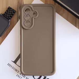 قاب Solid Case محافظ لنز دار Samsung Galaxy A56 /  A36 - نسکافه ای