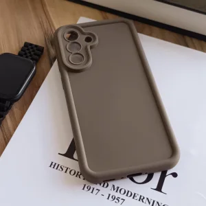 قاب Solid Case محافظ لنز دار Samsung Galaxy A56 /  A36 - نسکافه ای