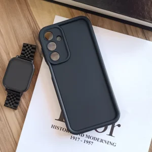 قاب Solid Case محافظ لنز دار Samsung Galaxy A16 - مشکی